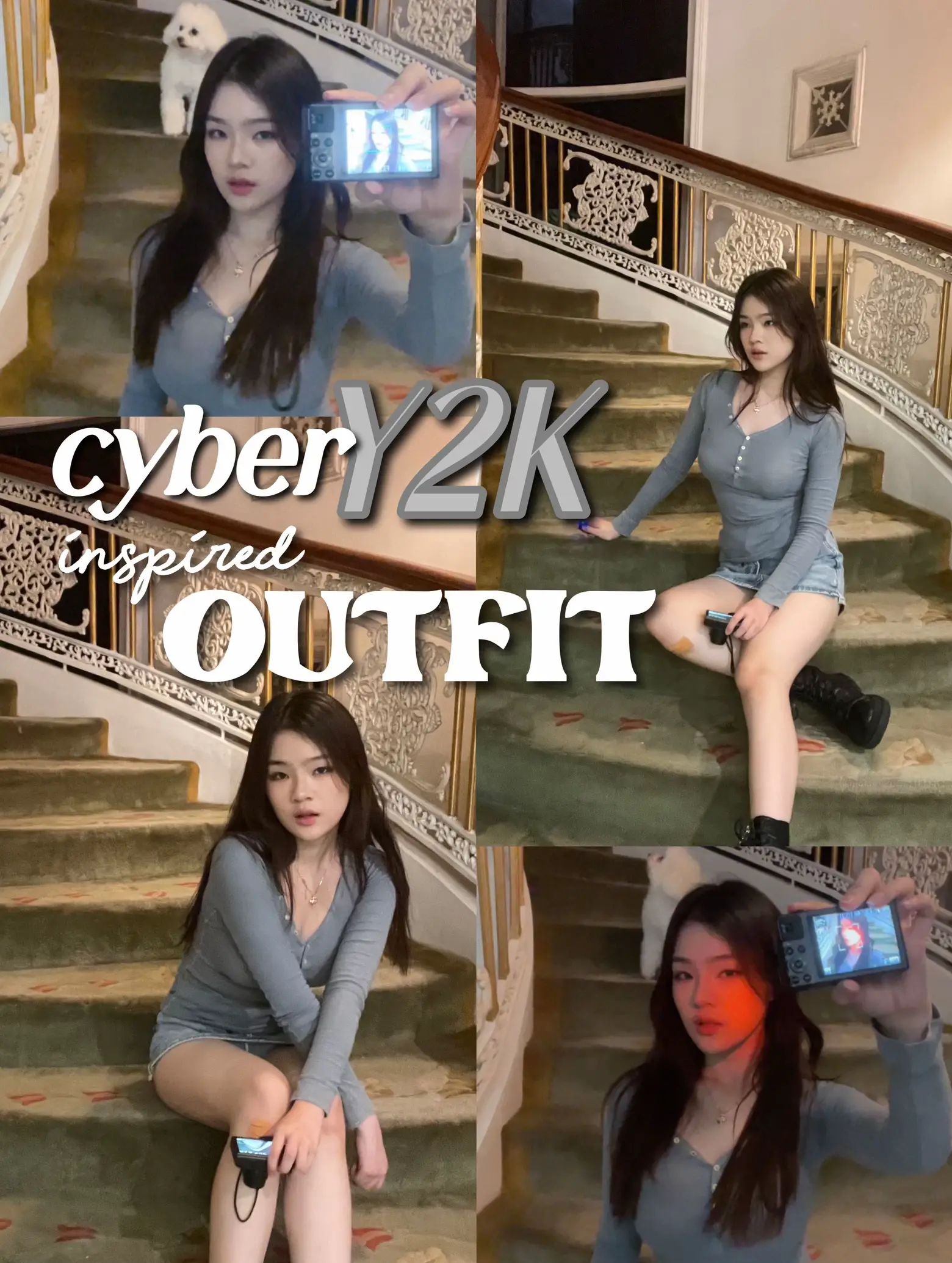 cyber y2k Outfit