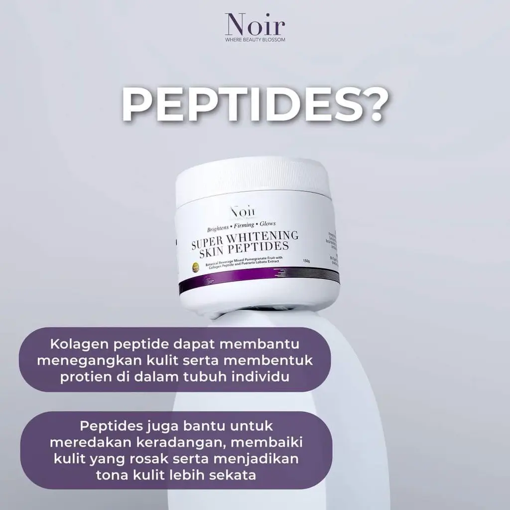 NOIR SUPER WHITENING SKIN PEPTIDES ORIGINAL NOIR Gallery posted