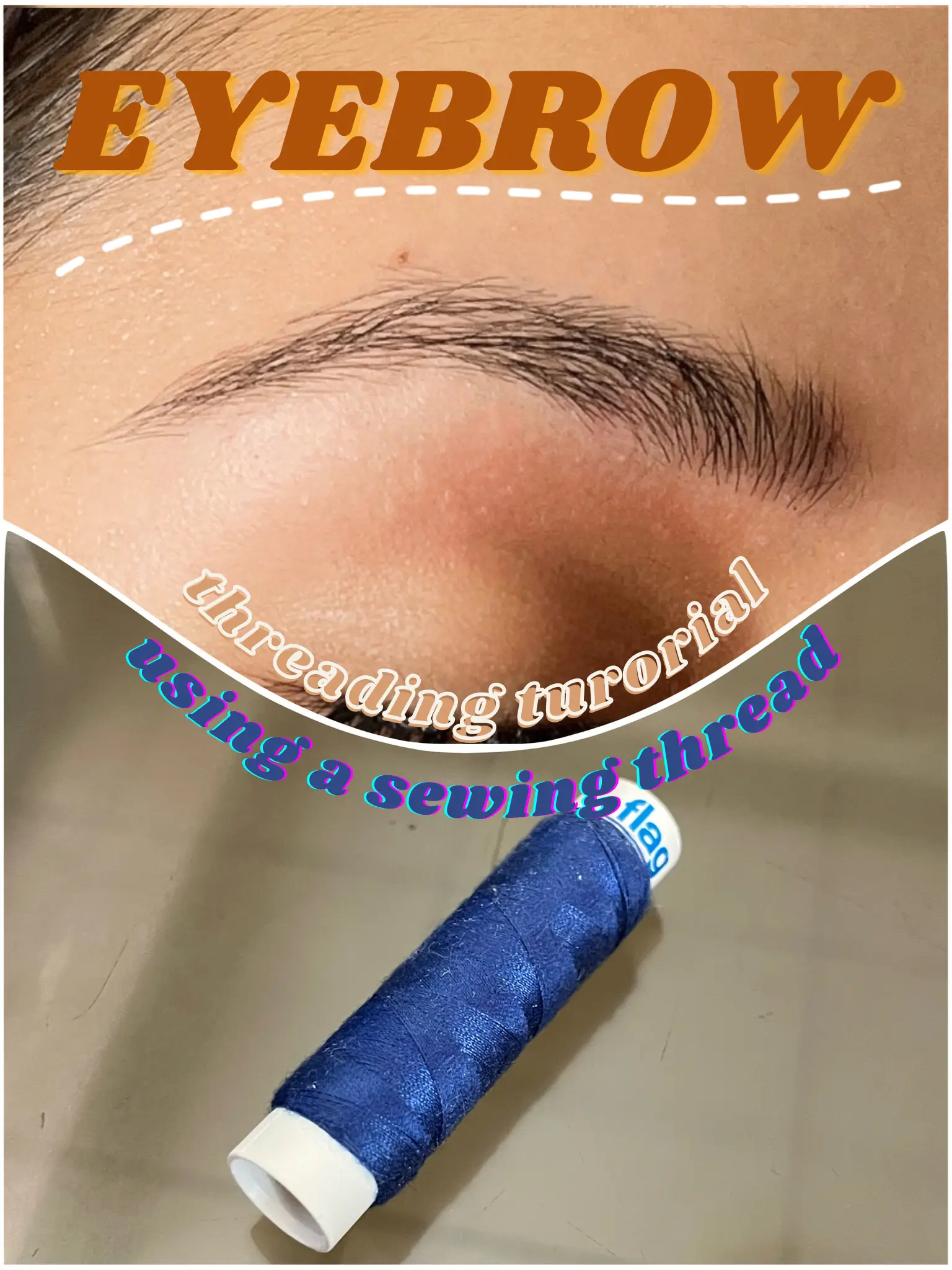 How to Thread Eyebrows at Home in 2022 - Best DIY Threading Tutorial