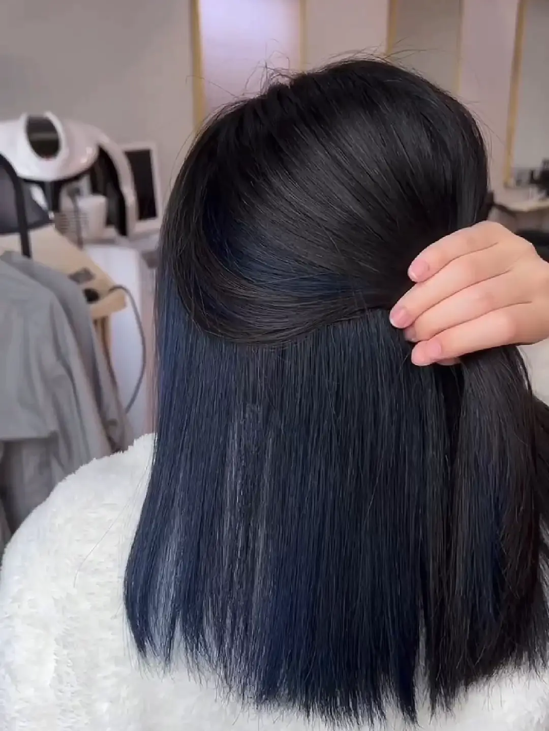 Cantik-nia color rambut smooth dan licin ni！ | Video published by MIX HAIR  BAR✂️ | Lemon8