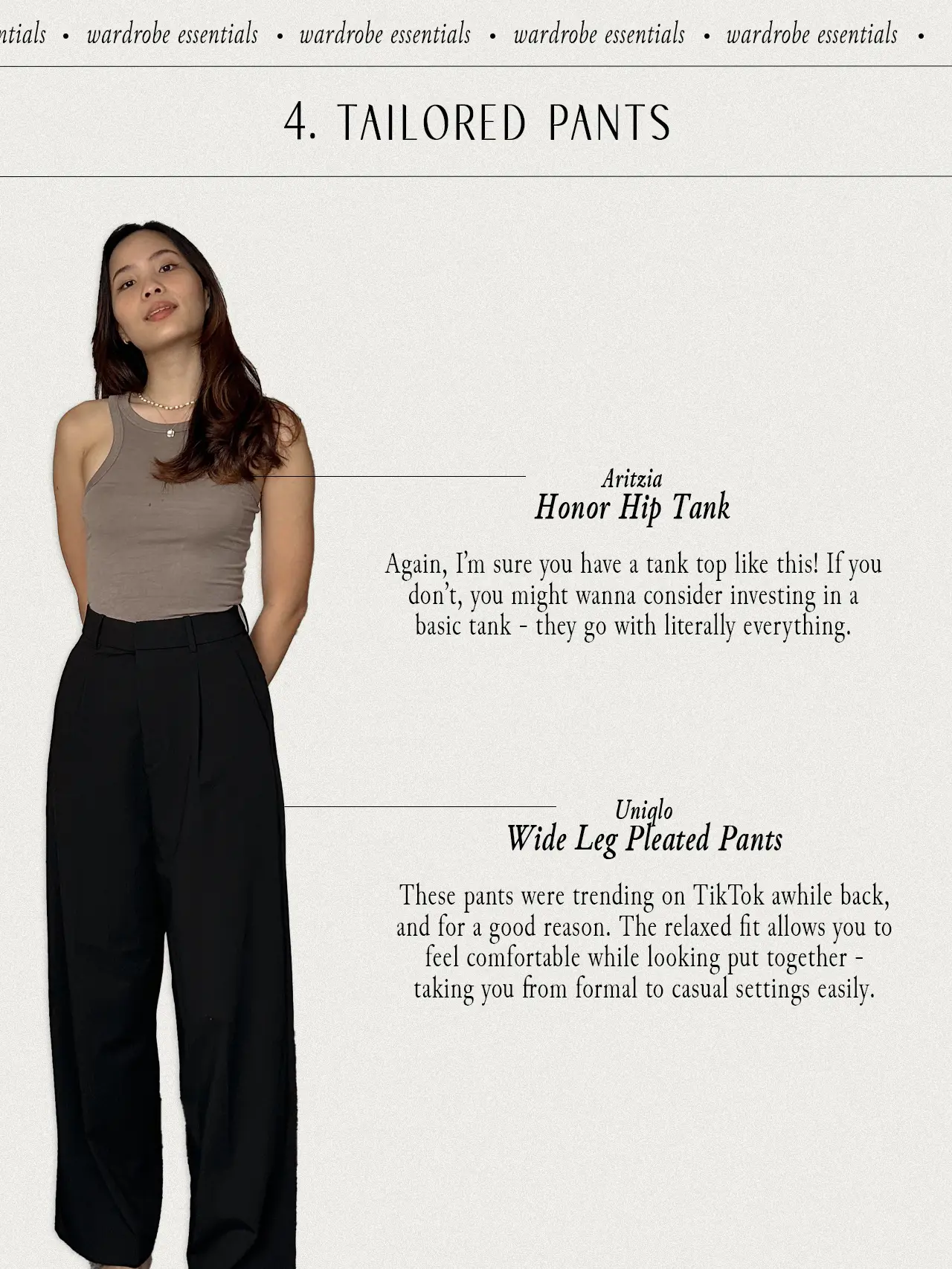 Zalora wide leg outlet pants