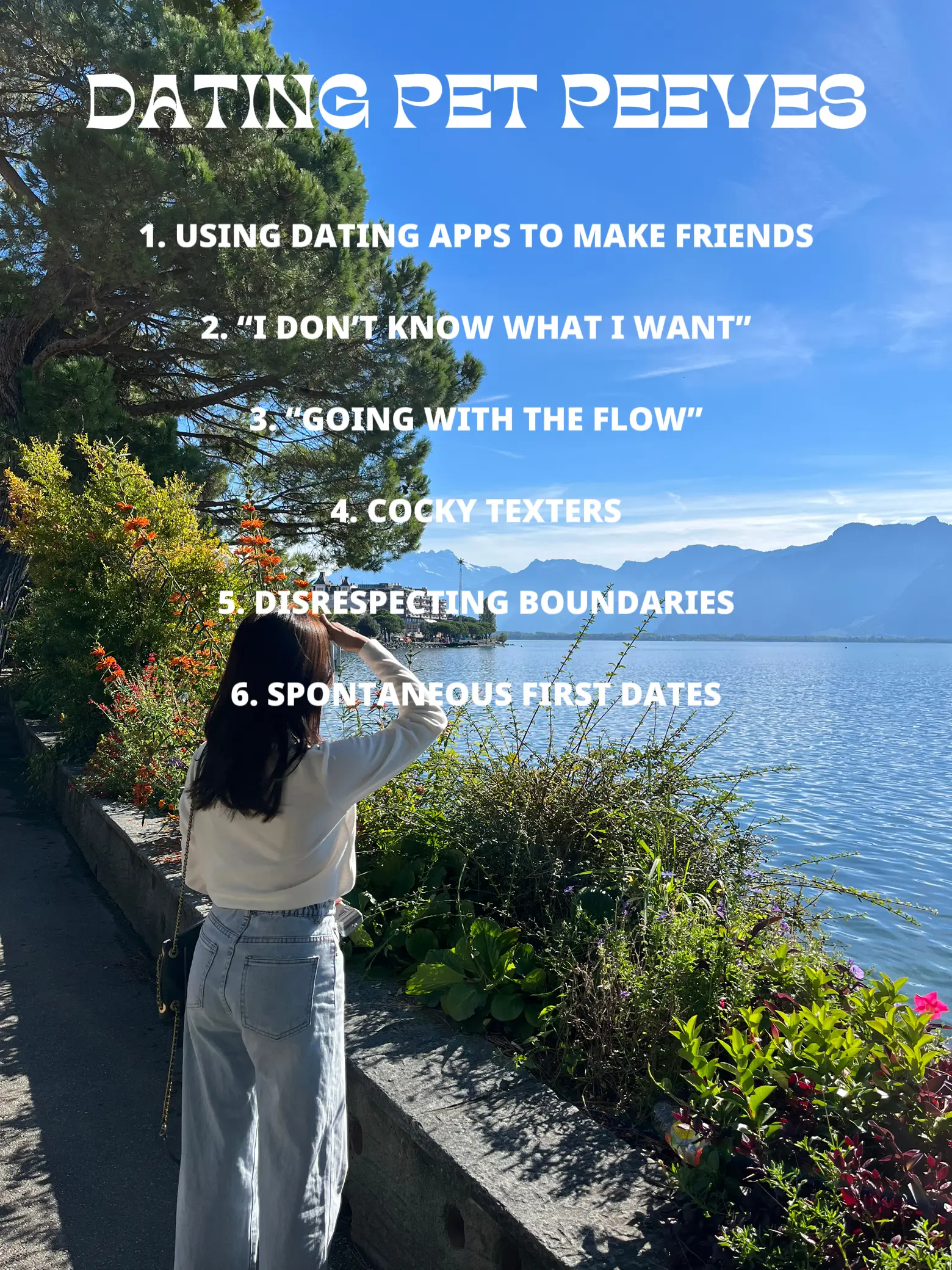 LET’S TALK DATING PET PEEVES & ADVICE Gallery posted by rach Lemon8