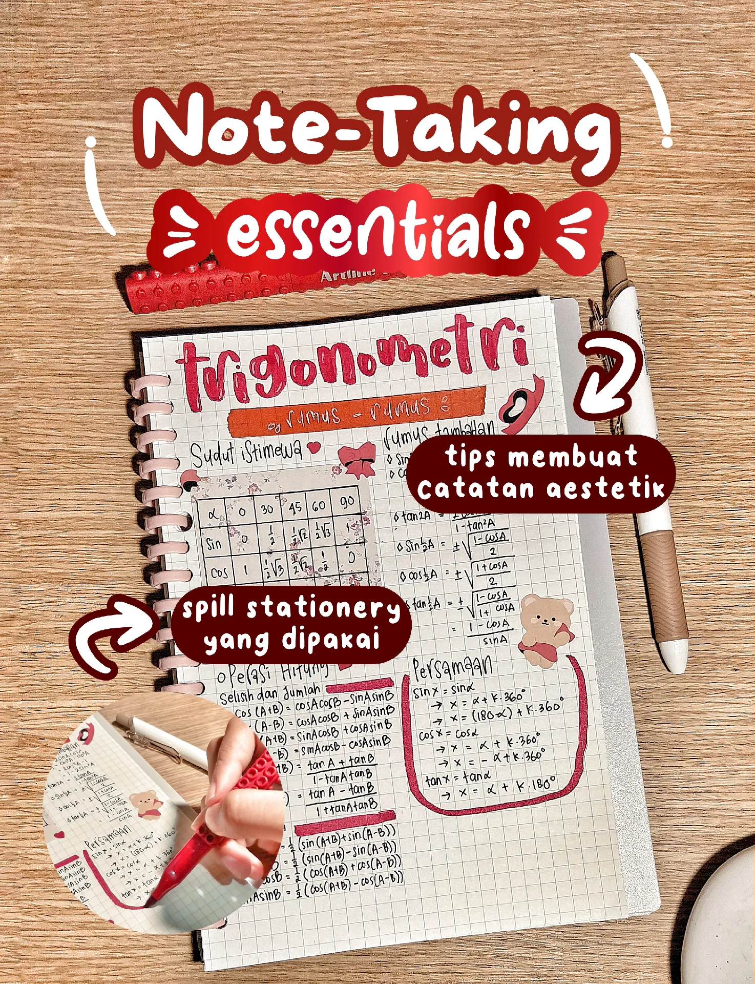 my stationery essentials & favorites  best note taking supplies 🌷 