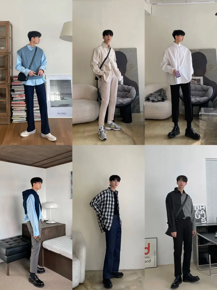 Classic Trendy Ankle Length Straight Pants  Casual outfits, Casual style  outfits, Korean casual outfits