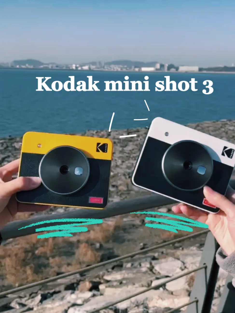 KODAK Mini Shot 3 Square Retro Instant Camera
