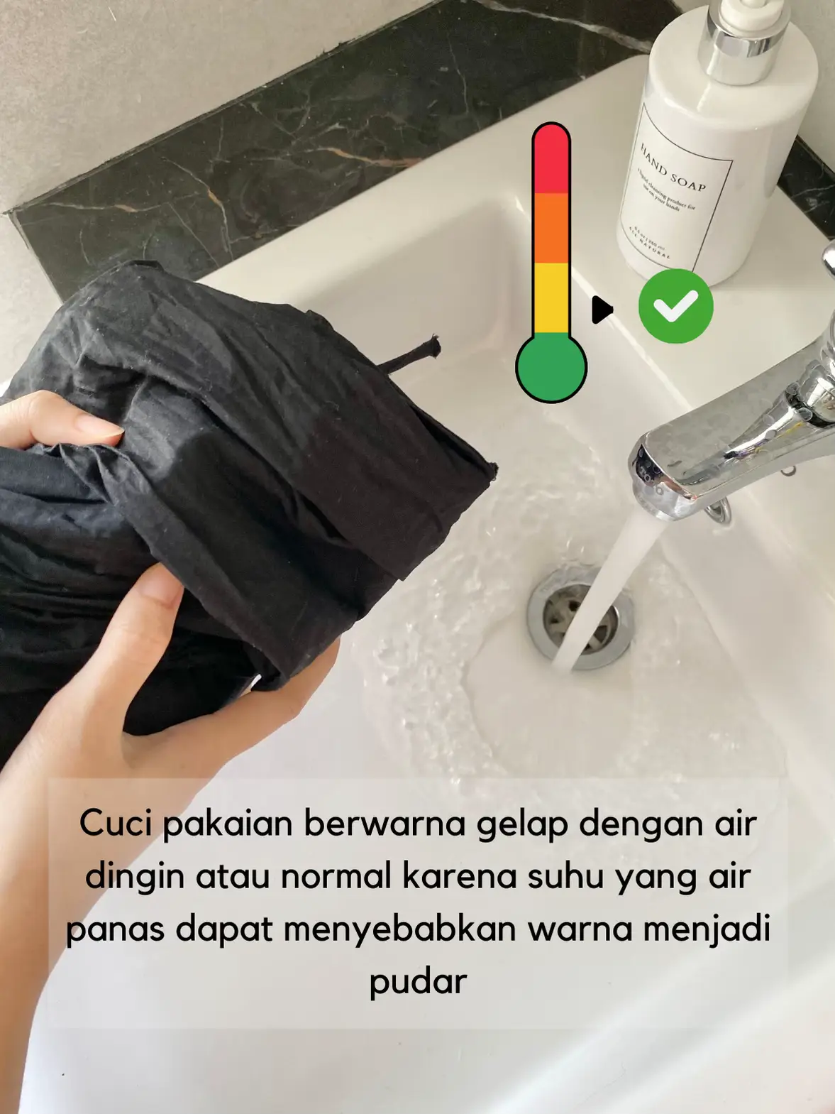 Cara mencuci bahan katun agar tetap awet แกลเลอรีที่โพสต์โดย Selly