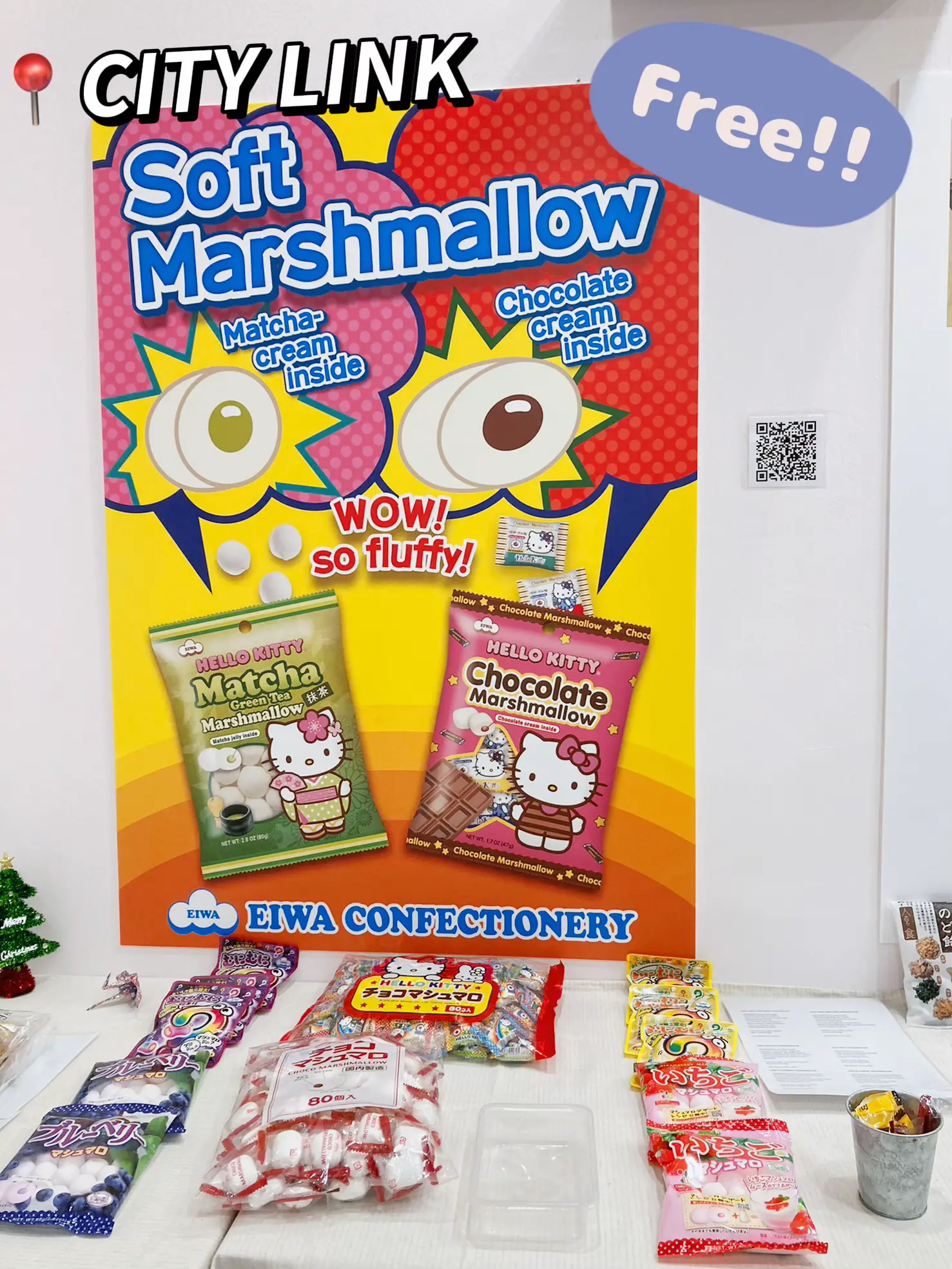  Hello Kitty Cho co Marshmallow 30 pcs Box Eiwa