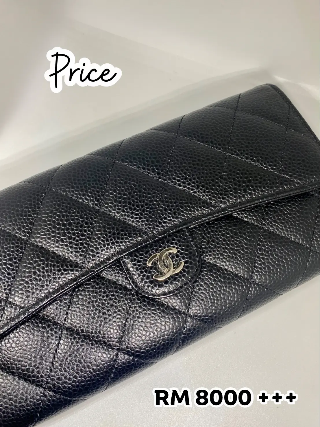 Chanel long flap hot sale wallet price