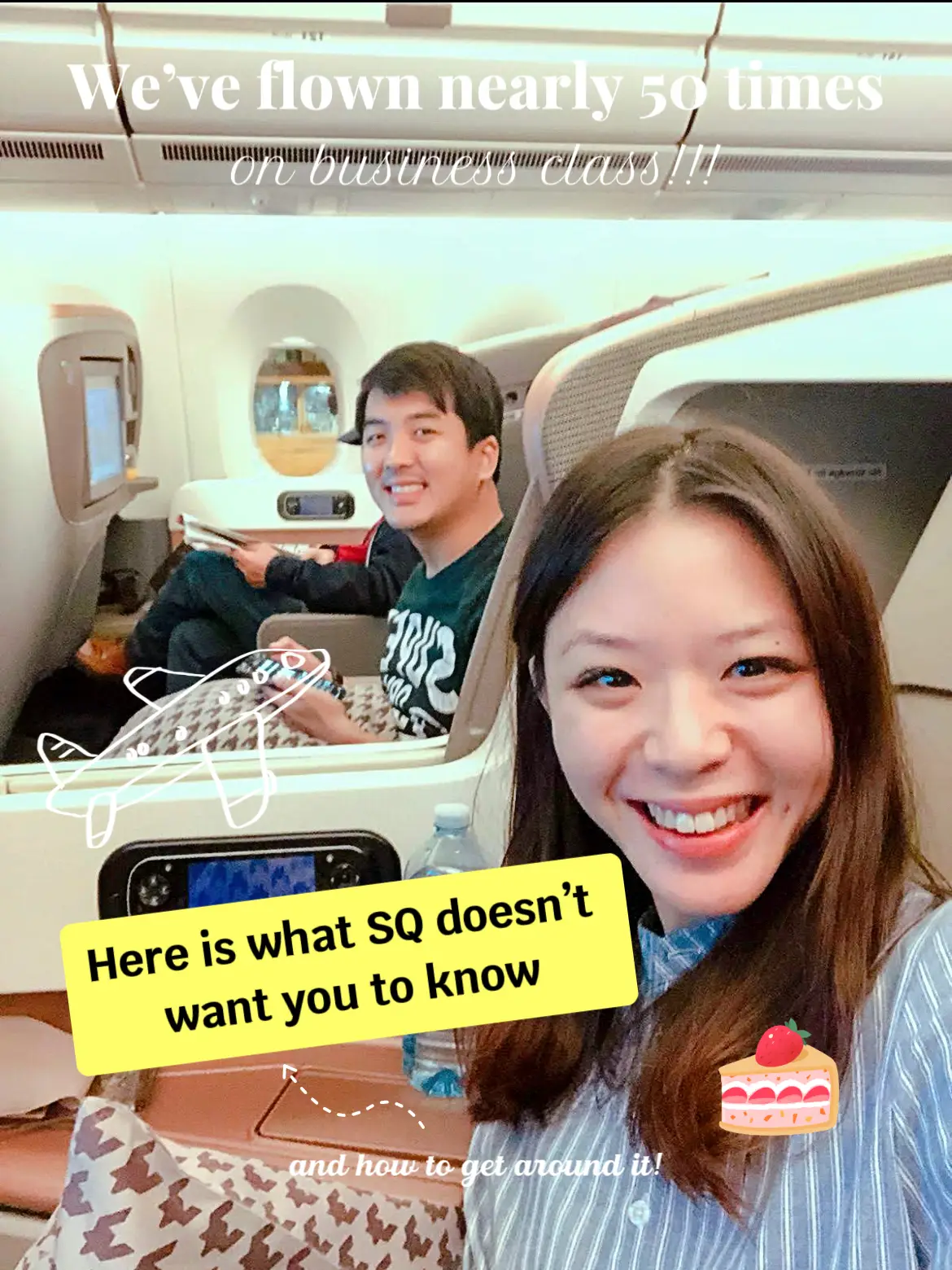 We’ve flown nearly 50 times on business class! 😱✈️🌍's images(0)