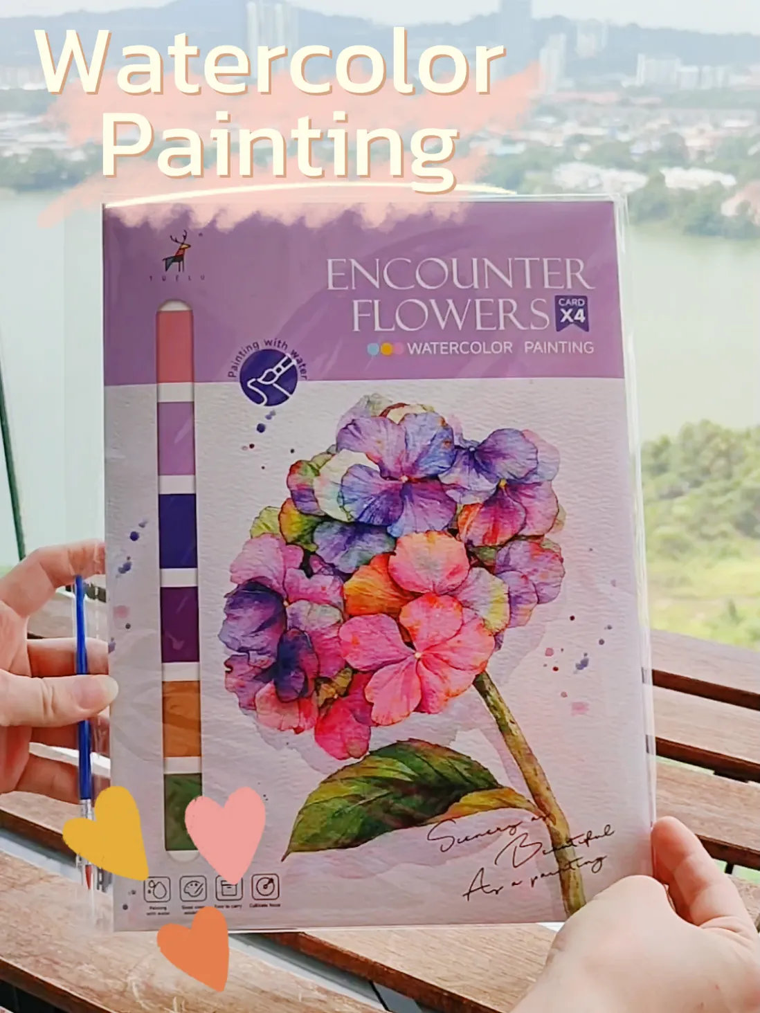 How to use your paper for white objects in watercolor #artistsoftiktok
