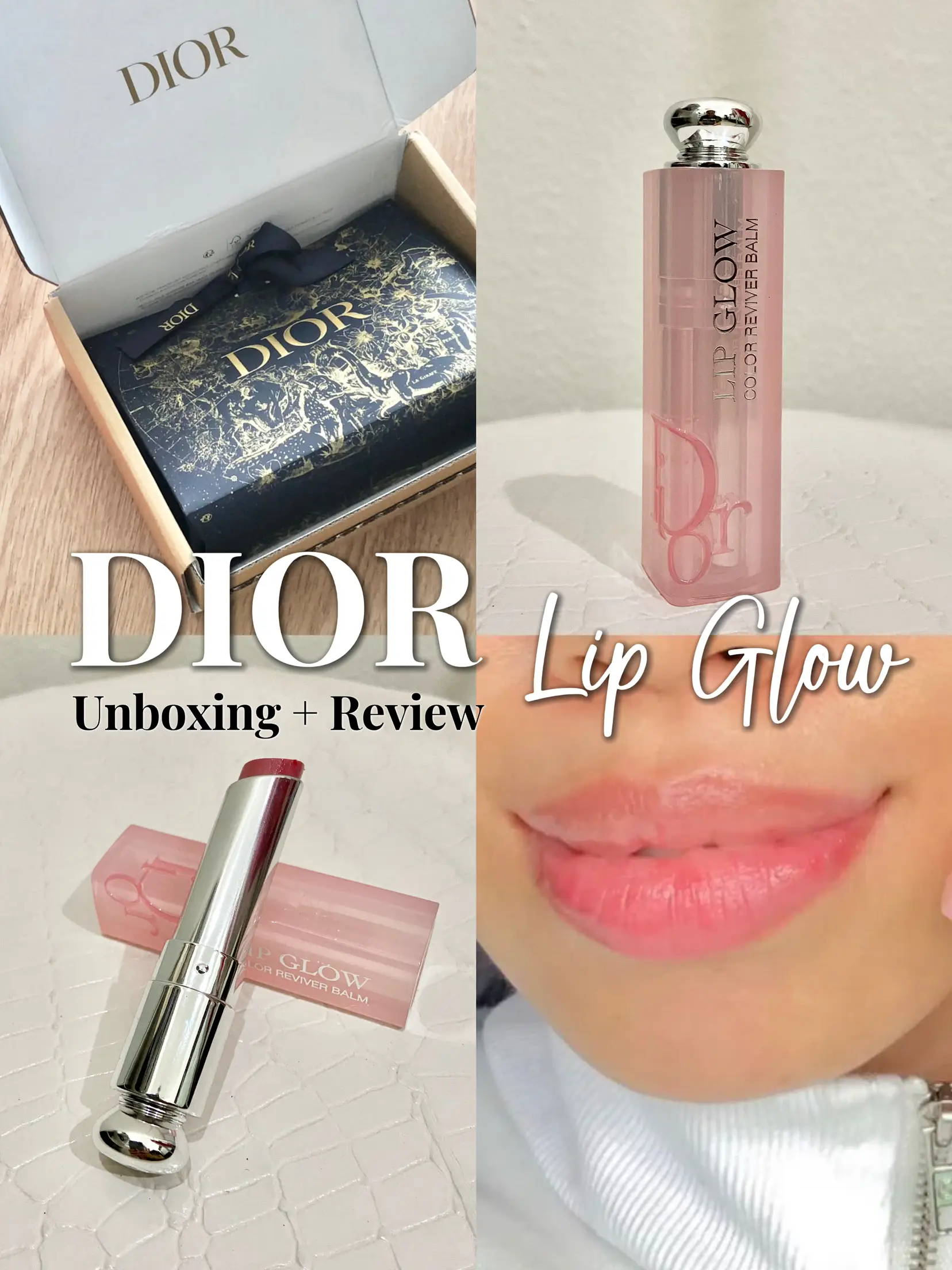 UNBOXING + REVIEW DIOR ADDICT LIP GLOW!, Video published by aliahjennie