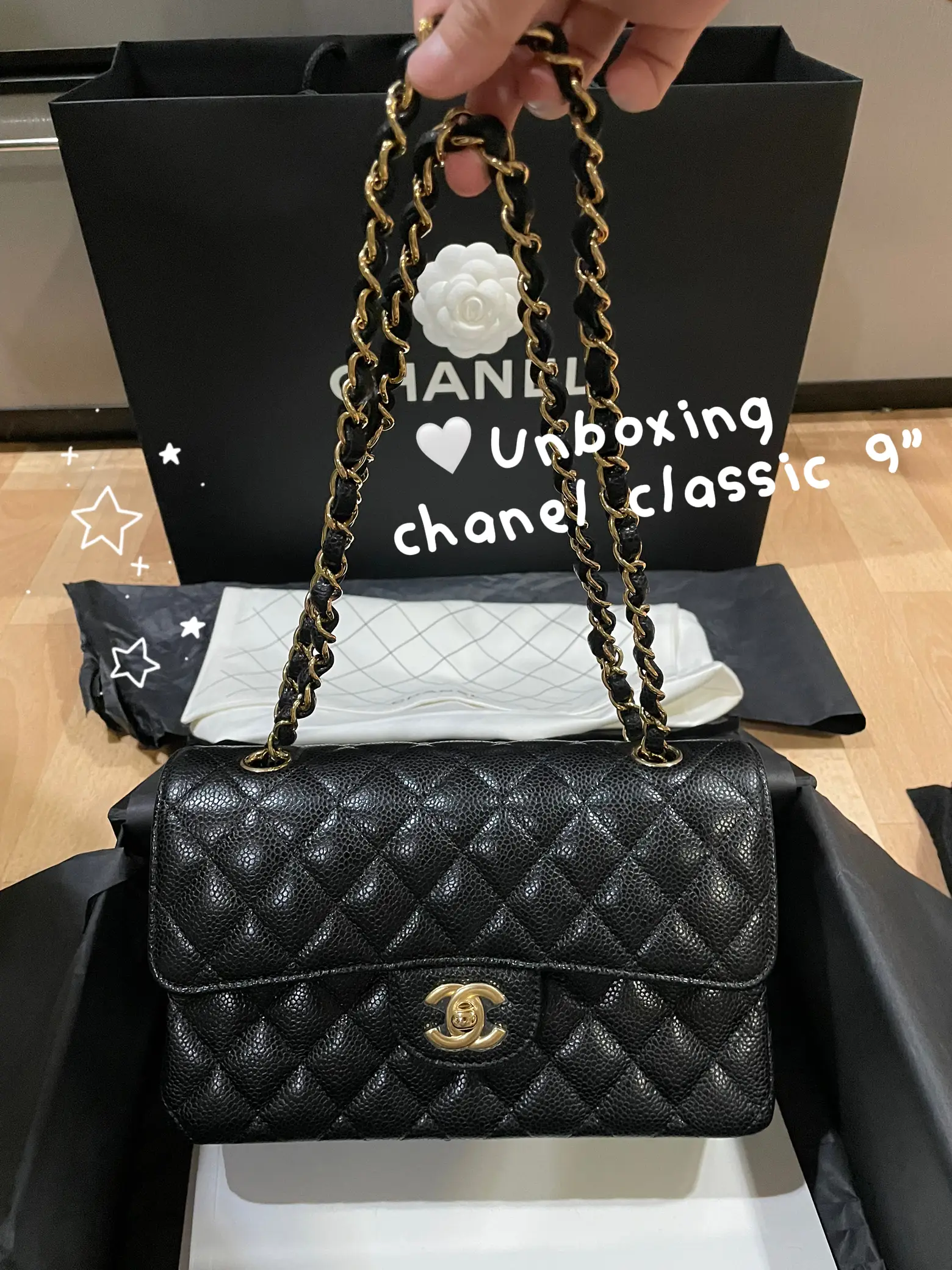 Unboxing chanel classic, the first in my life! 🥺 Should I invest