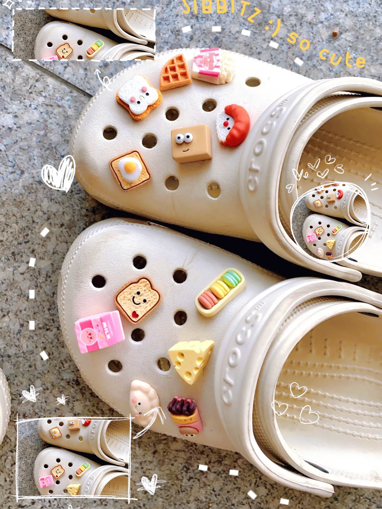 Jibbitz ) so cute 🍰🧁🧀🥪 แกลเลอรีที่โพสต์โดย Bitoey Nuttaya Lemon8