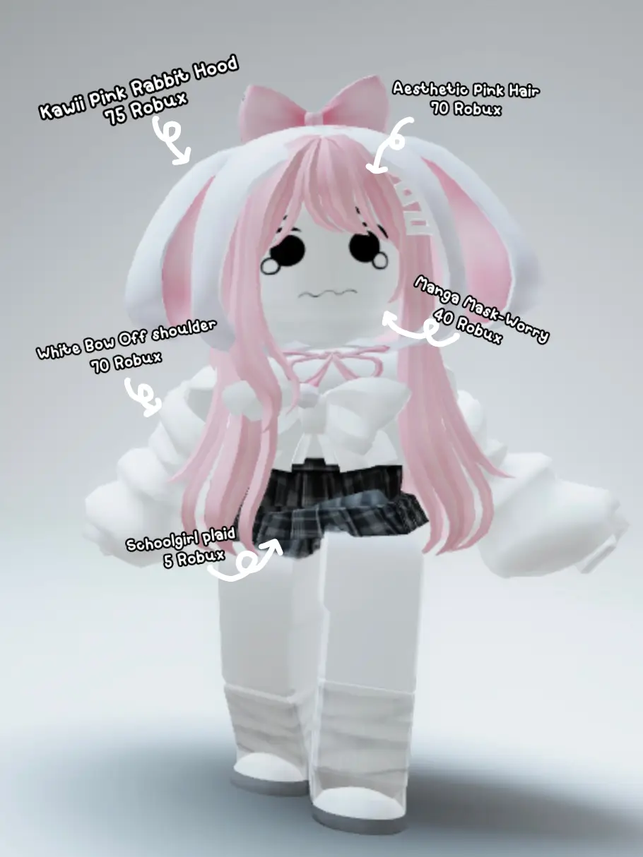 pink version of my cat doll girl : r/RobloxAvatars