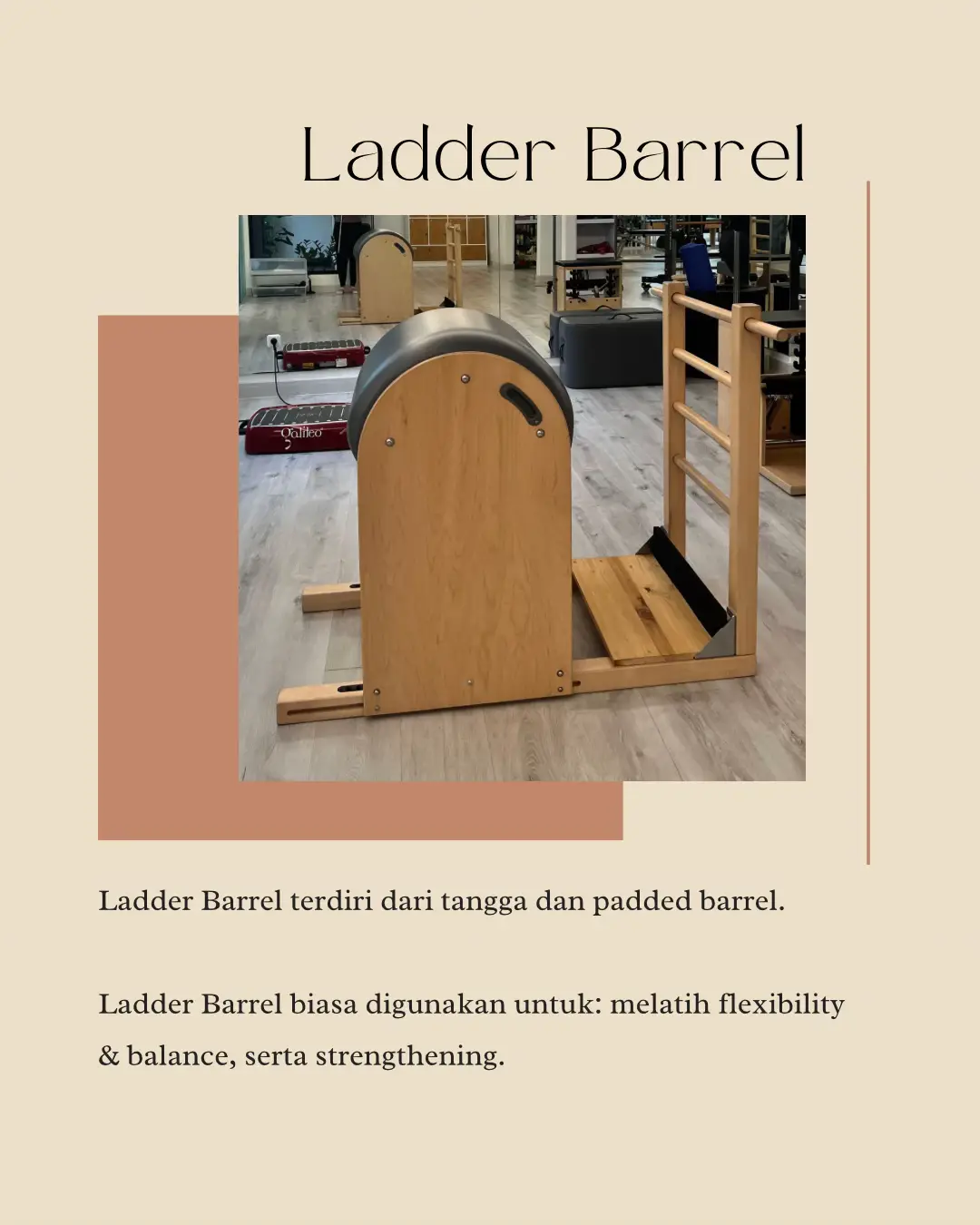 Classical Pilates Ladder Barrel