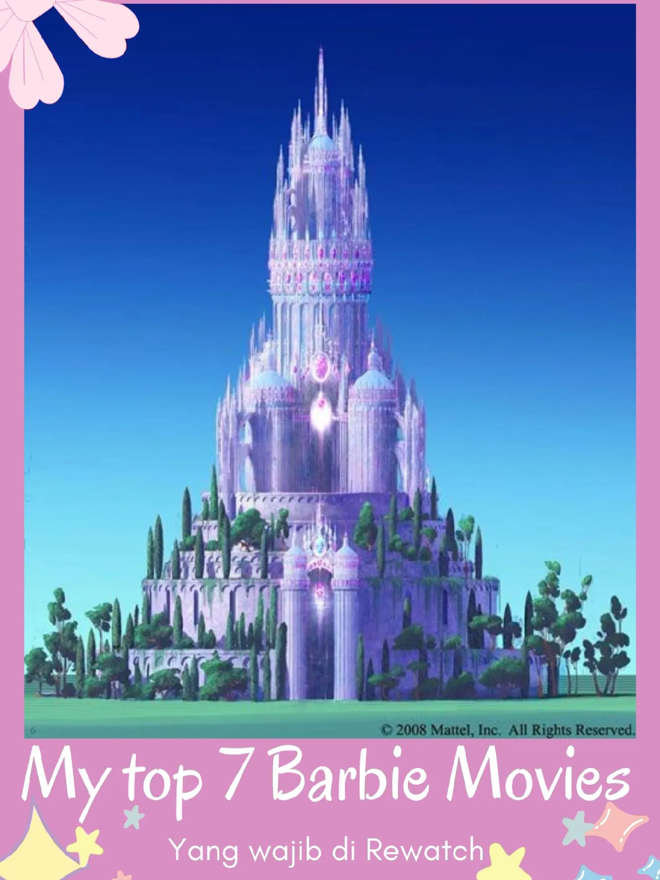 Barbie movies castle sale