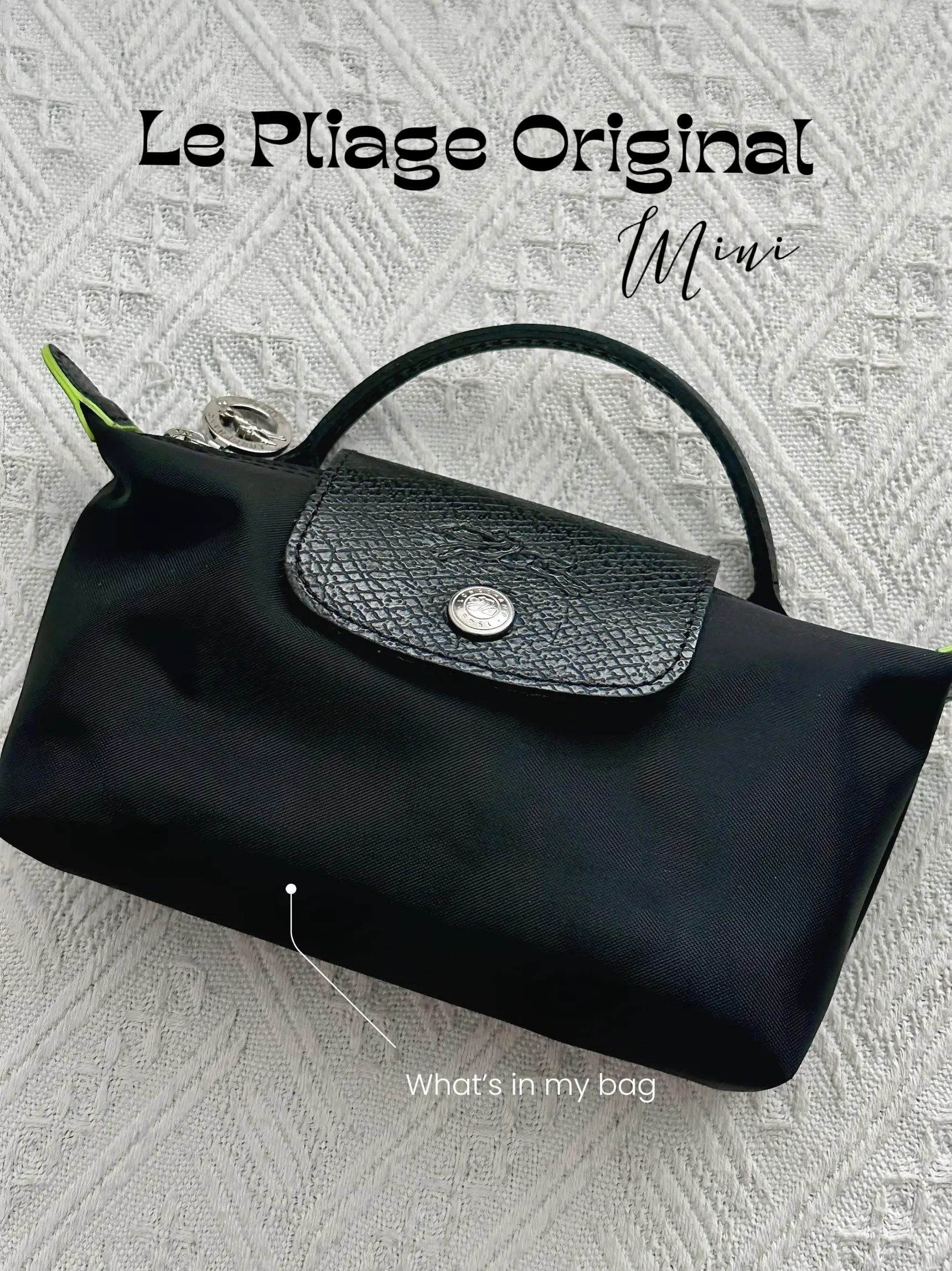 Longchamps Le Pliage Pouch is going viral on TikTok right now