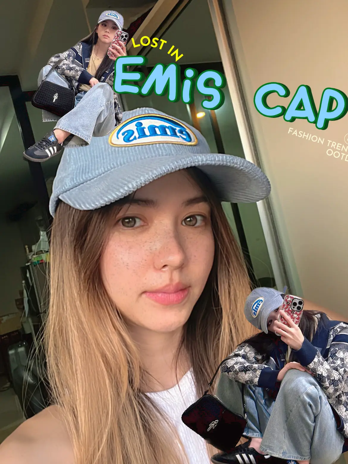 Hot 🔥 EMIS Cap Cap Cap JISOO BlackPink | Gallery posted by nanan