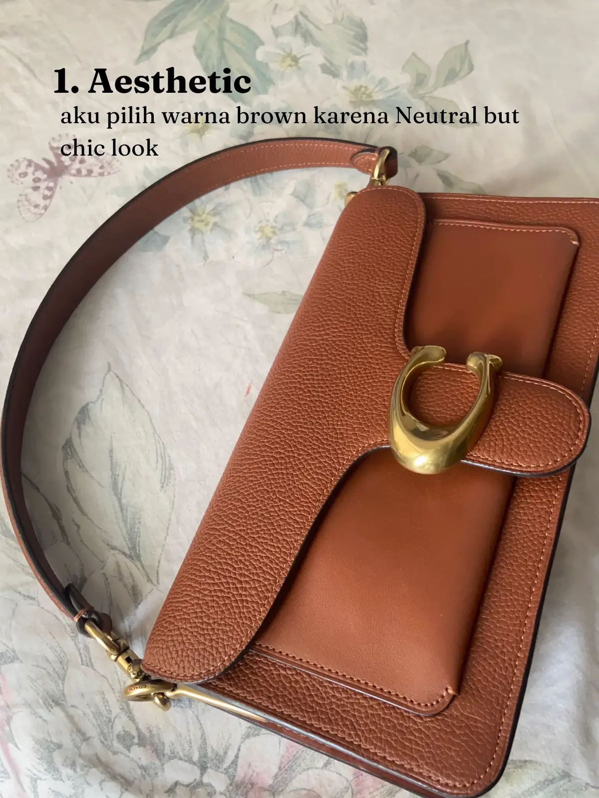REVIEW TAS VIRAL COACH TABBY BAG”, Gallery posted by Nisya Istifani