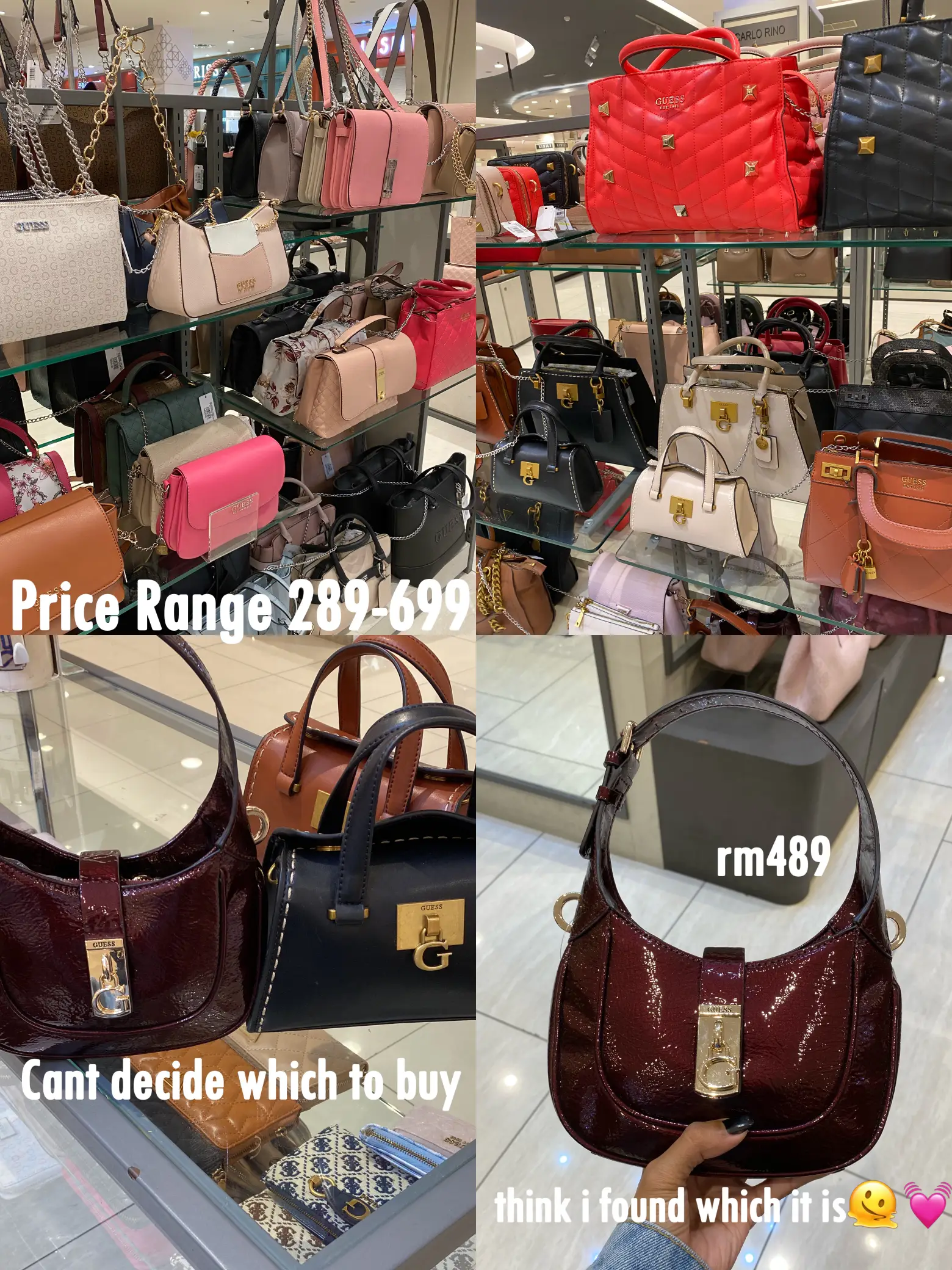 Beg jenama guess hot sale