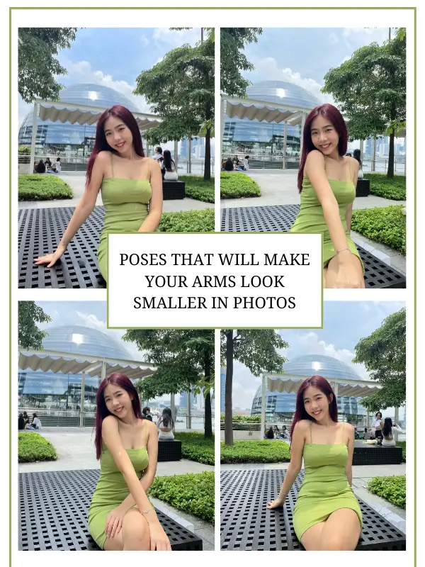 POSES THAT WILL MAKE YOUR ARMS LOOK SMALLER 🫶🏻
