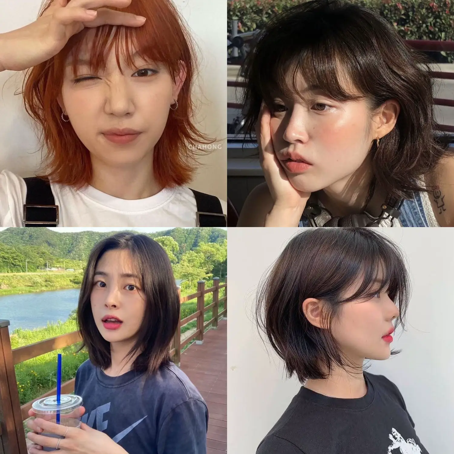 Bang hairstyle idea. People with short hair do not miss!! 💇‍♀️✨ | Gallery  posted by m. | Lemon8