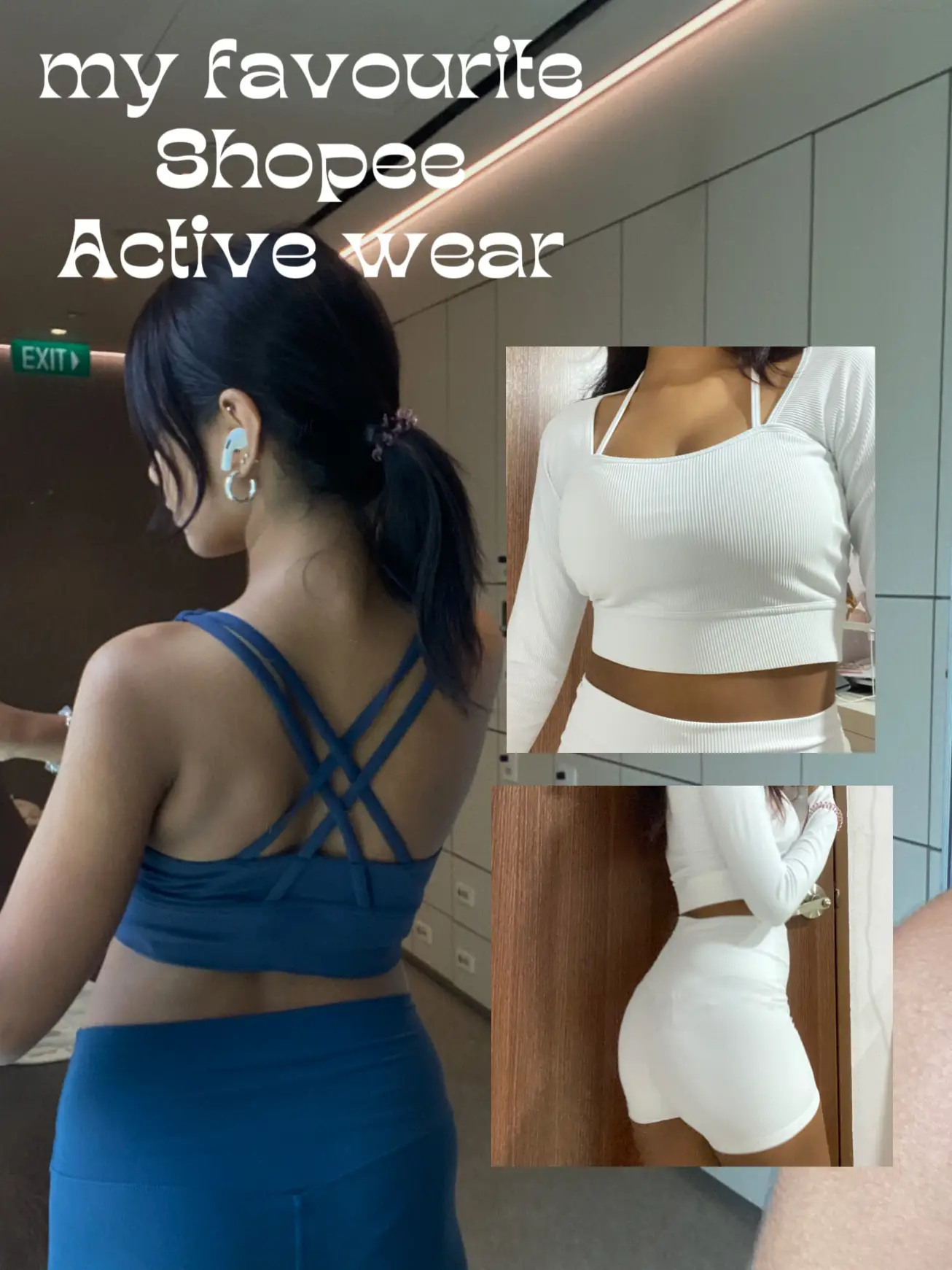 My favourite Shopee activewear!