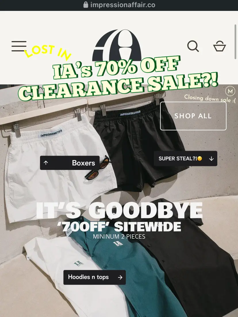 BTS Thrift Store - END OF THE YEAR CLEARANCE SALE! 50% Off