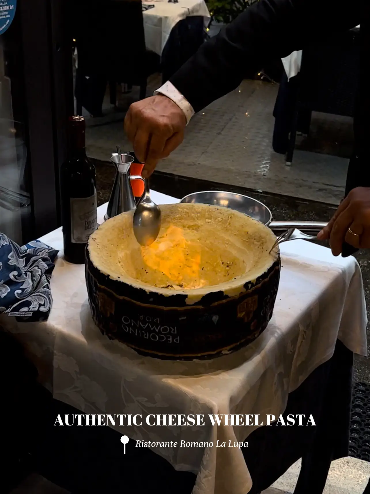 The Parmesan Wheel Experience!