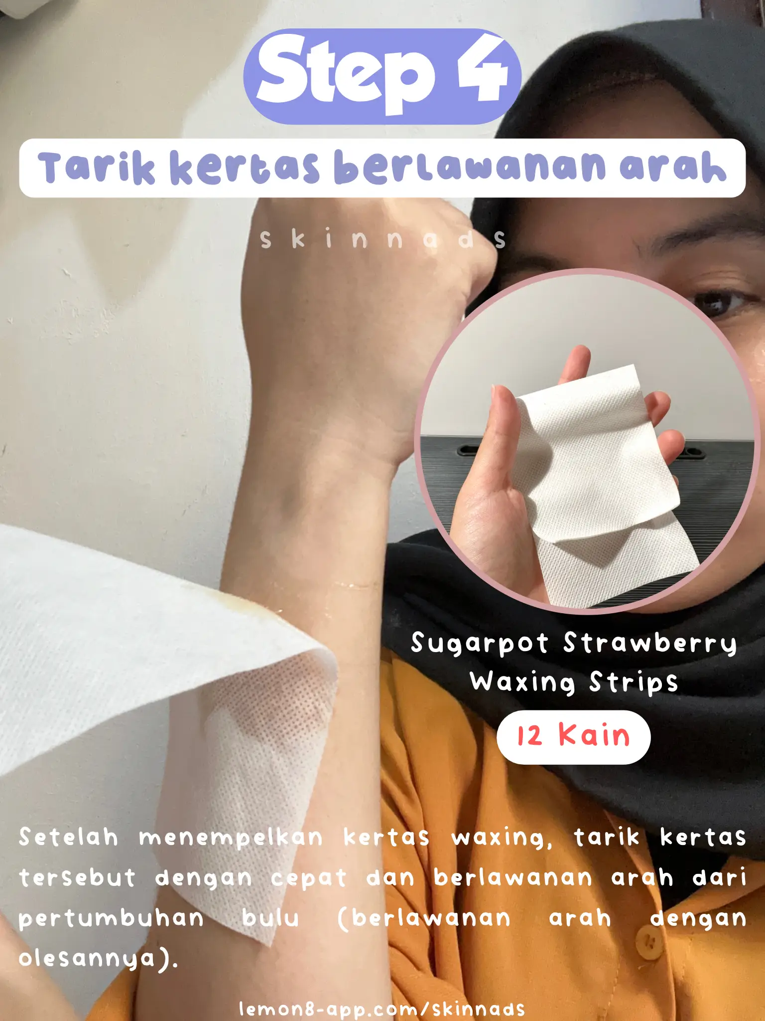 BEGINI CARA WAXING BIAR GA SAKIT! 👌 Galeri diposting oleh Nadiah A