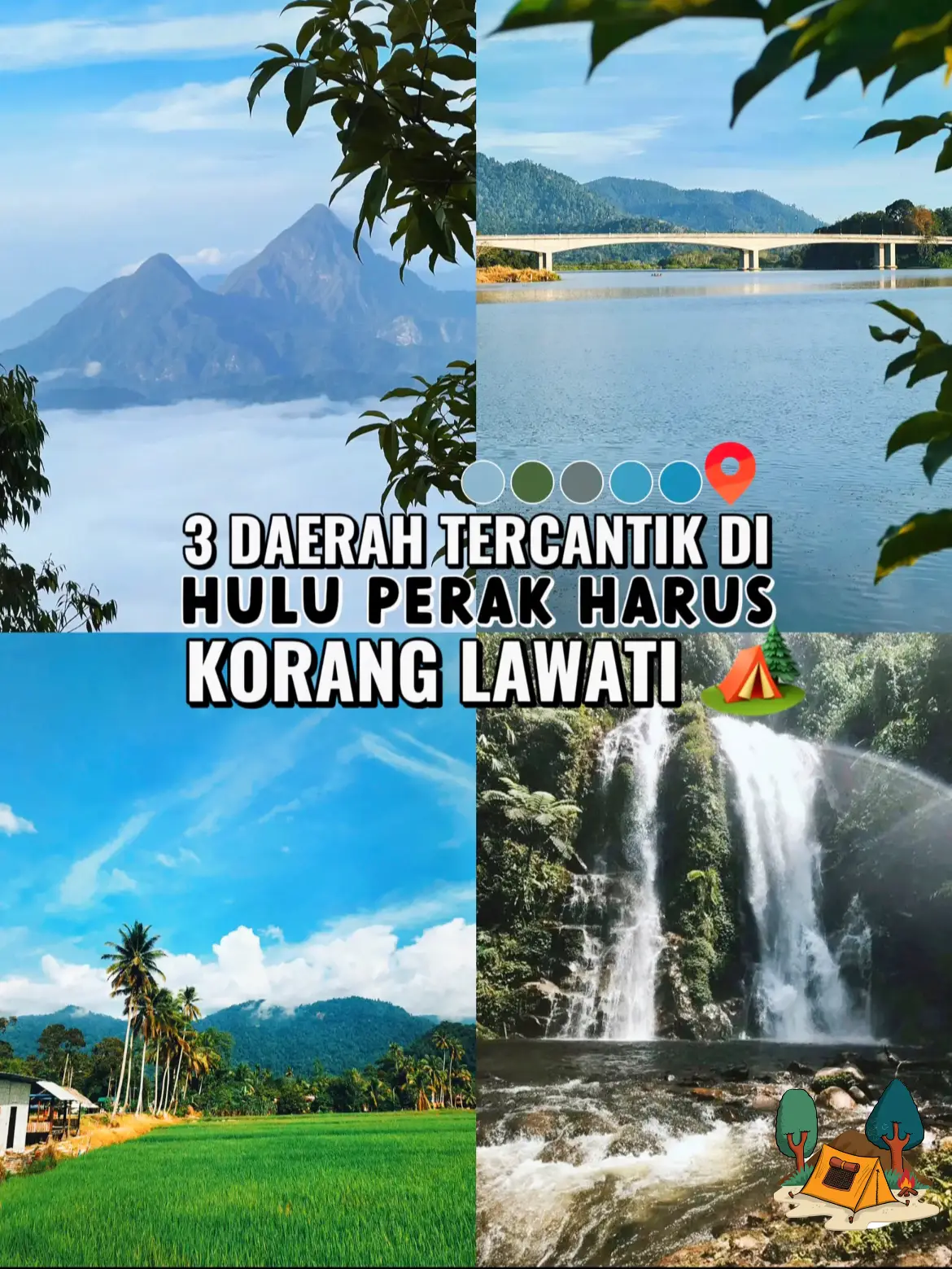 3 Daerah Tercantik Di Hulu Perak, wajib Dilawati 📌