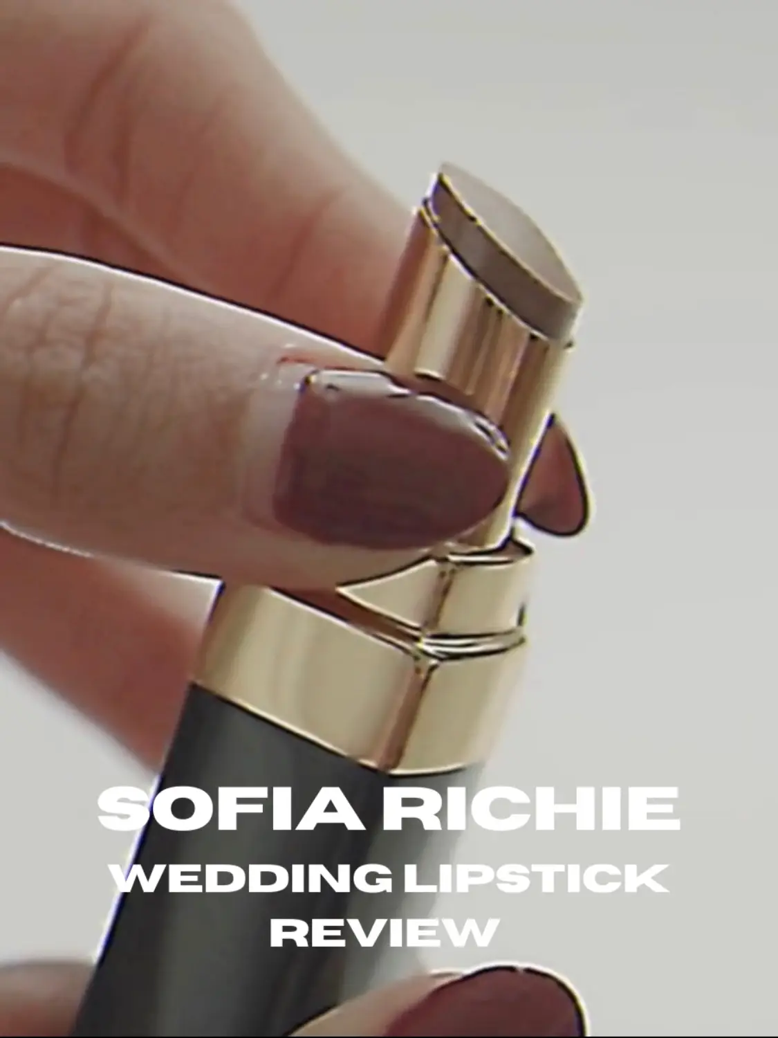 Sofia Richie Chanel Wedding Lipstick