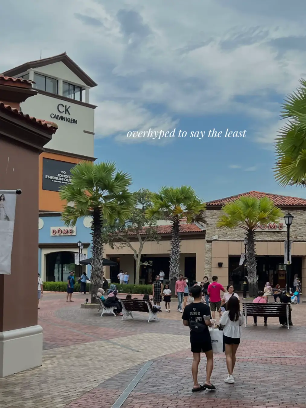 my experience at johor premium outlet 🛍️