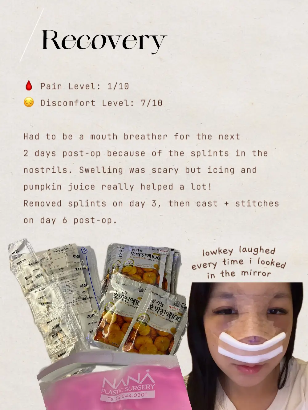 Got a nose job in Korea 🤕 (Price + Recovery!)'s images(3)