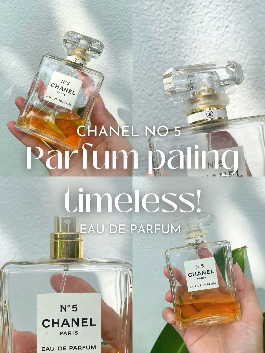 Vintage Chanel No. 5 (1921) Perfume Bottle & Box