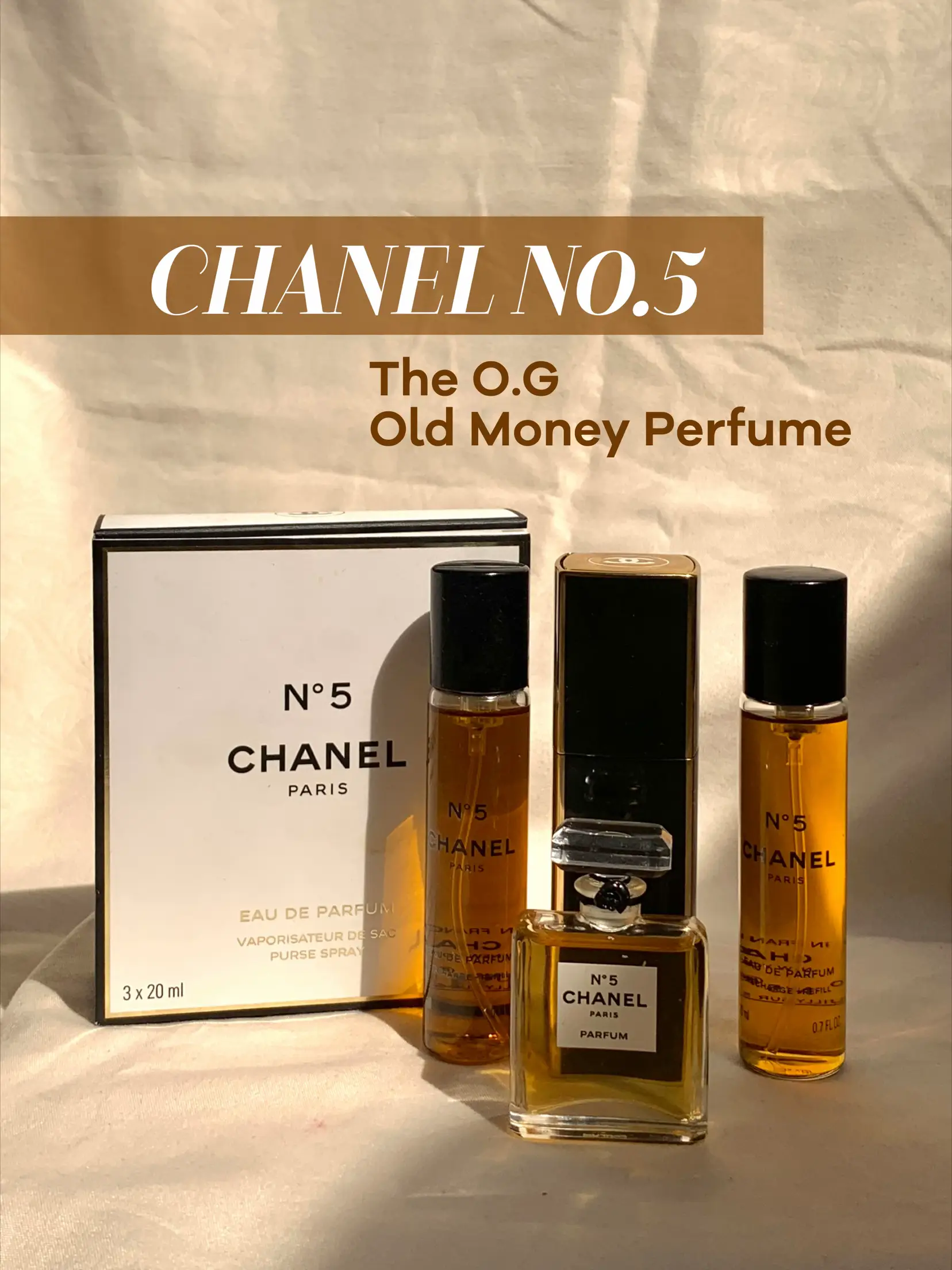 ✨Old Money Perfume, Chanel No 5✨