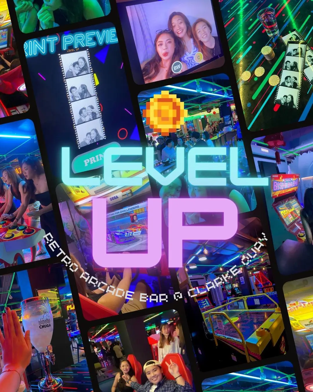 Level Up – Live Music & Arcade Bar in Clarke Quay