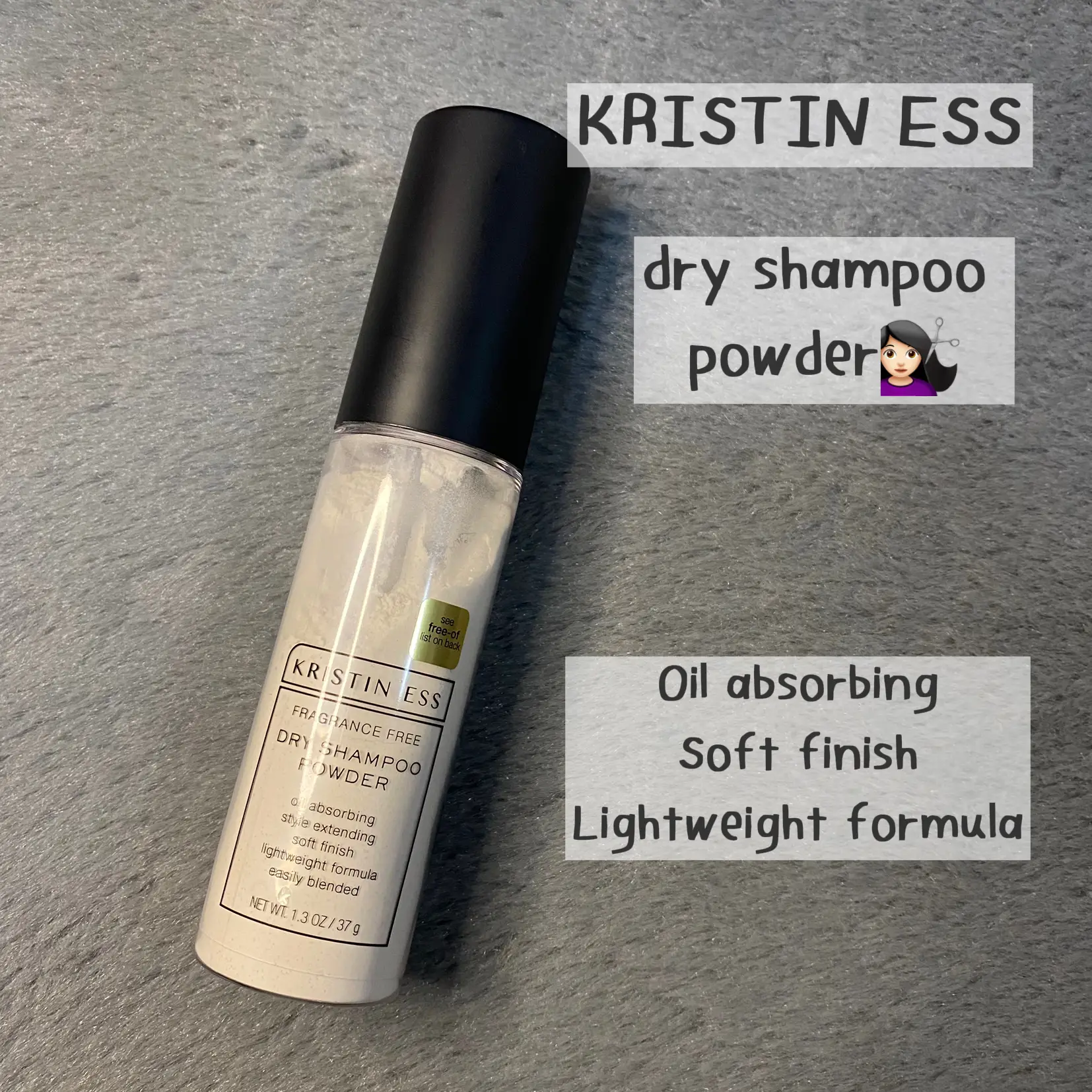 ผงแป้ง dry shampoo KRISTIN ESS ปังหรือพัง⁉️ แกลเลอรีที่โพสต์โดย