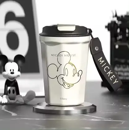 Mug ceramic water mug large capacity cute cups coffee mug couple Mickey