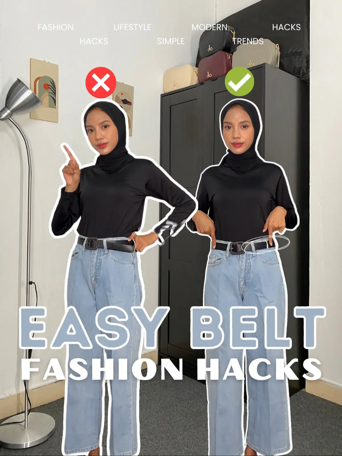 Styling Hacks With a Belt