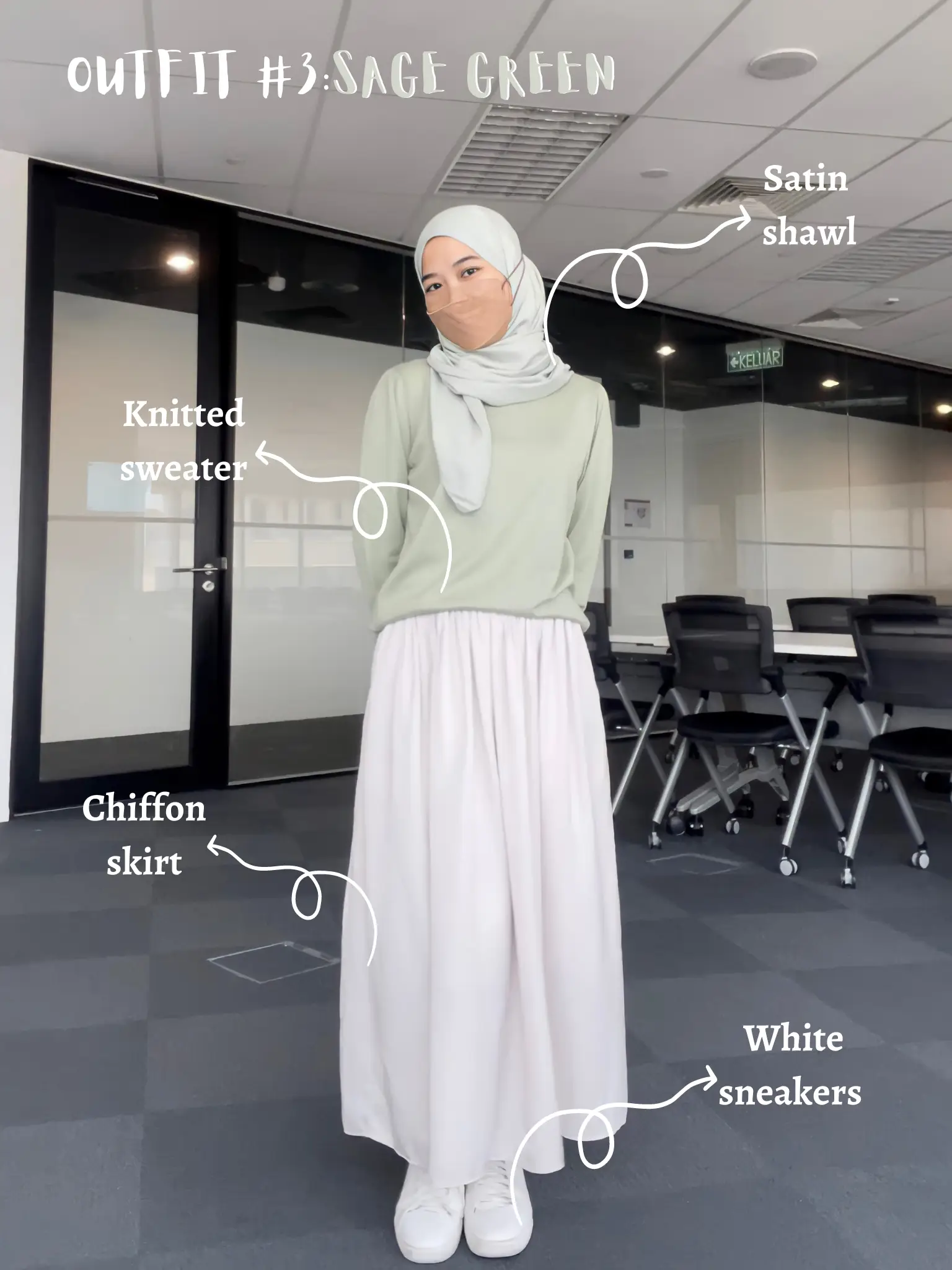 Hijabi work outlet outfits