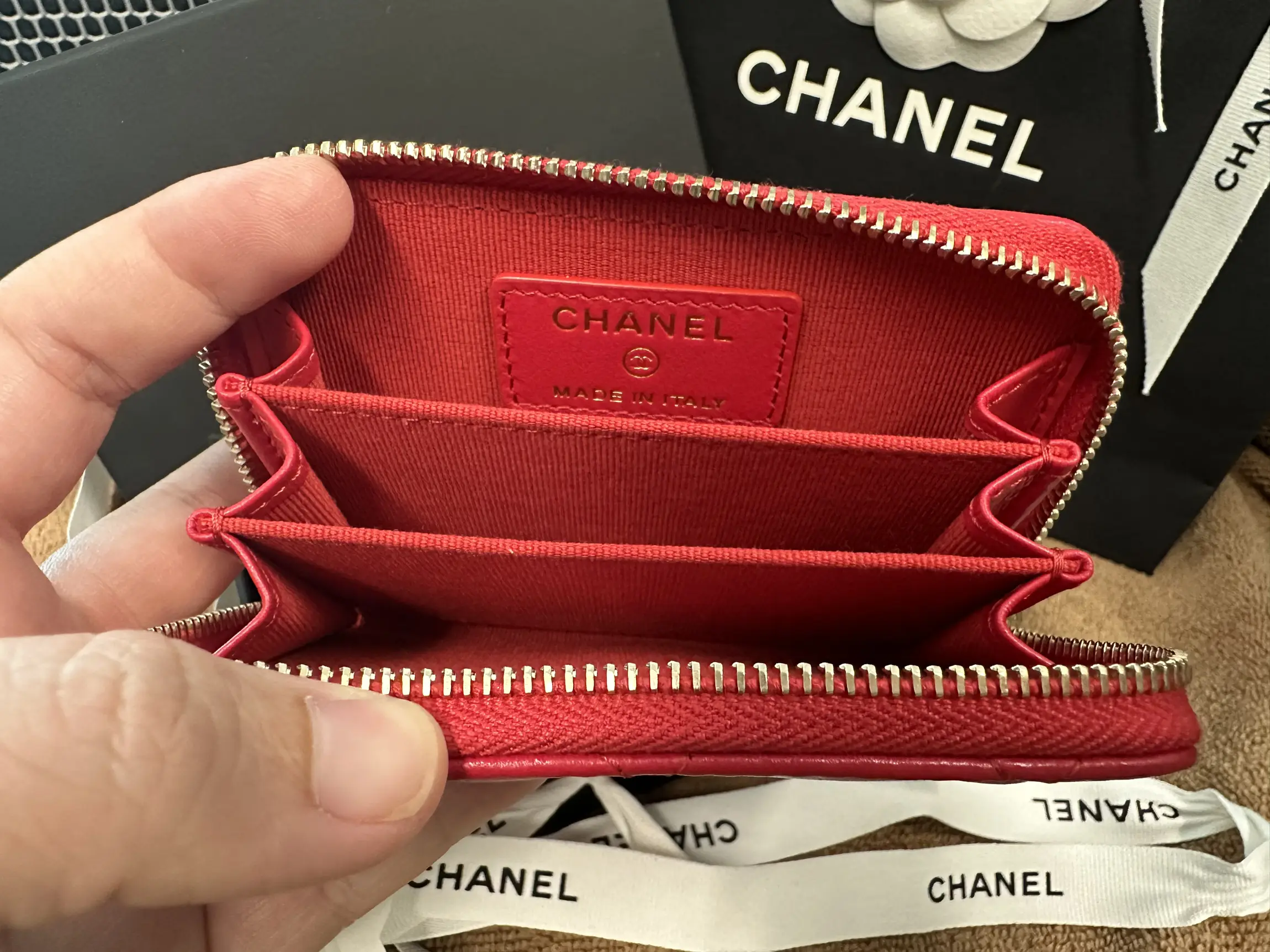 Chanel 23S Heart Collection Zipped Coin Purse, Gallery posted by Siiorn