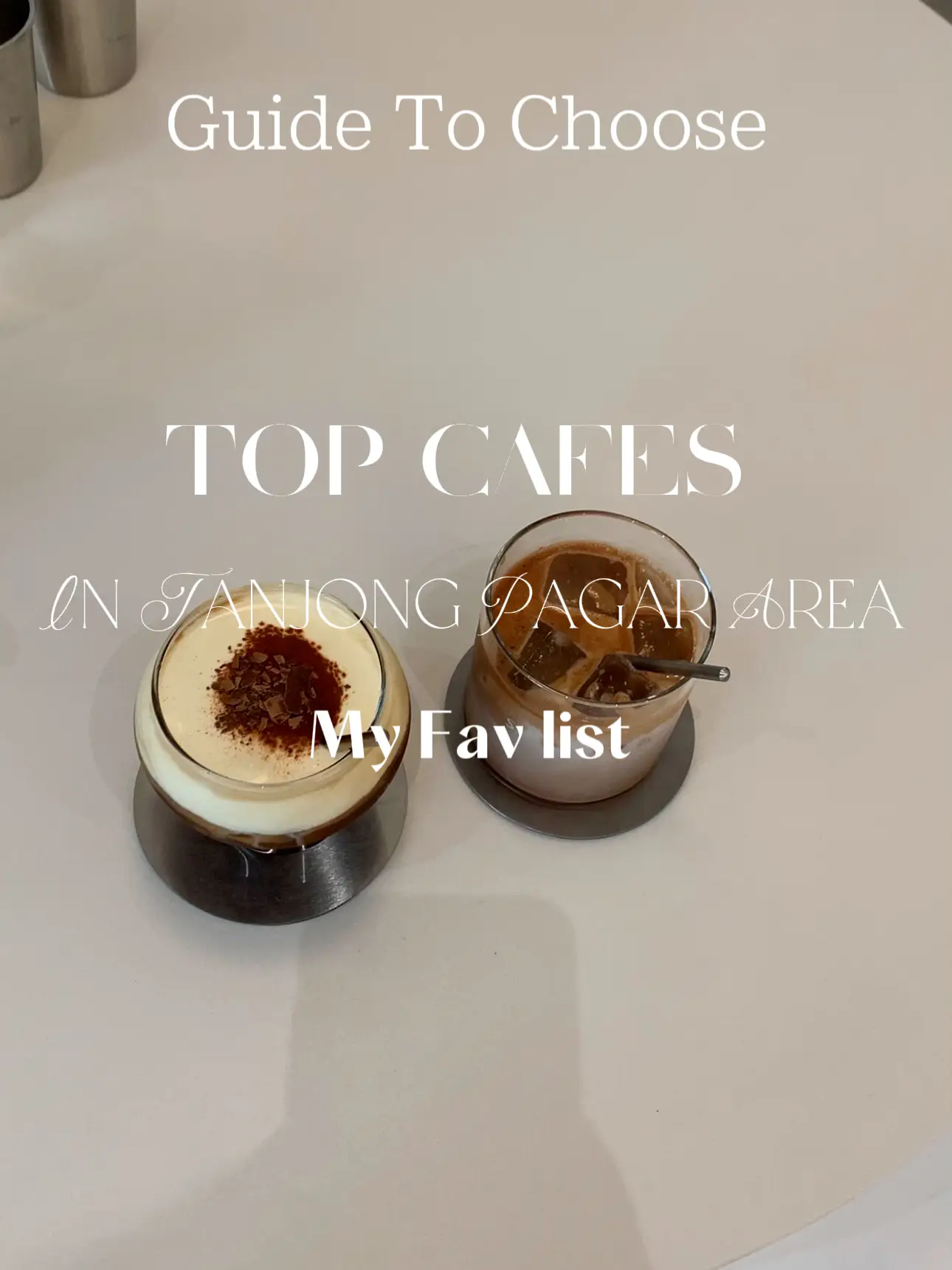 GUIDE TO CHOOSE - TOP CAFE IN TANJONG PAGAR  AREA 's images