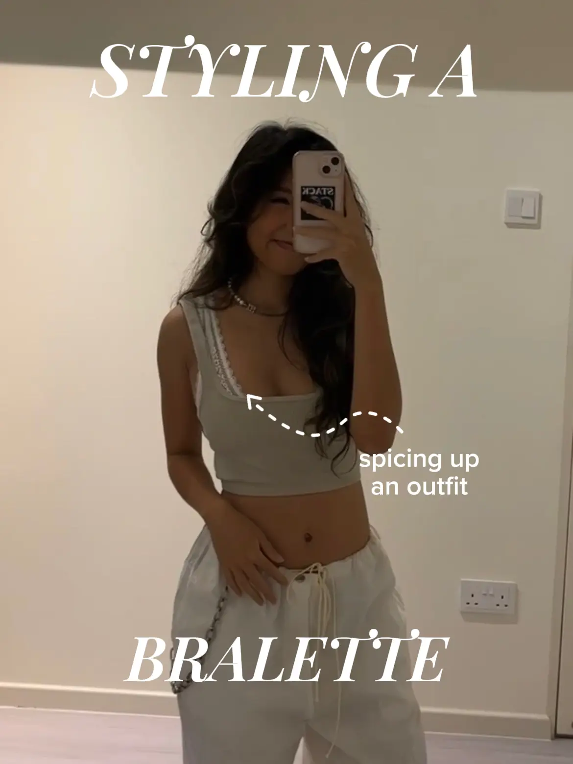 ELEVATE your outfits with a Bralette?, Video published by Jasmine 🧿