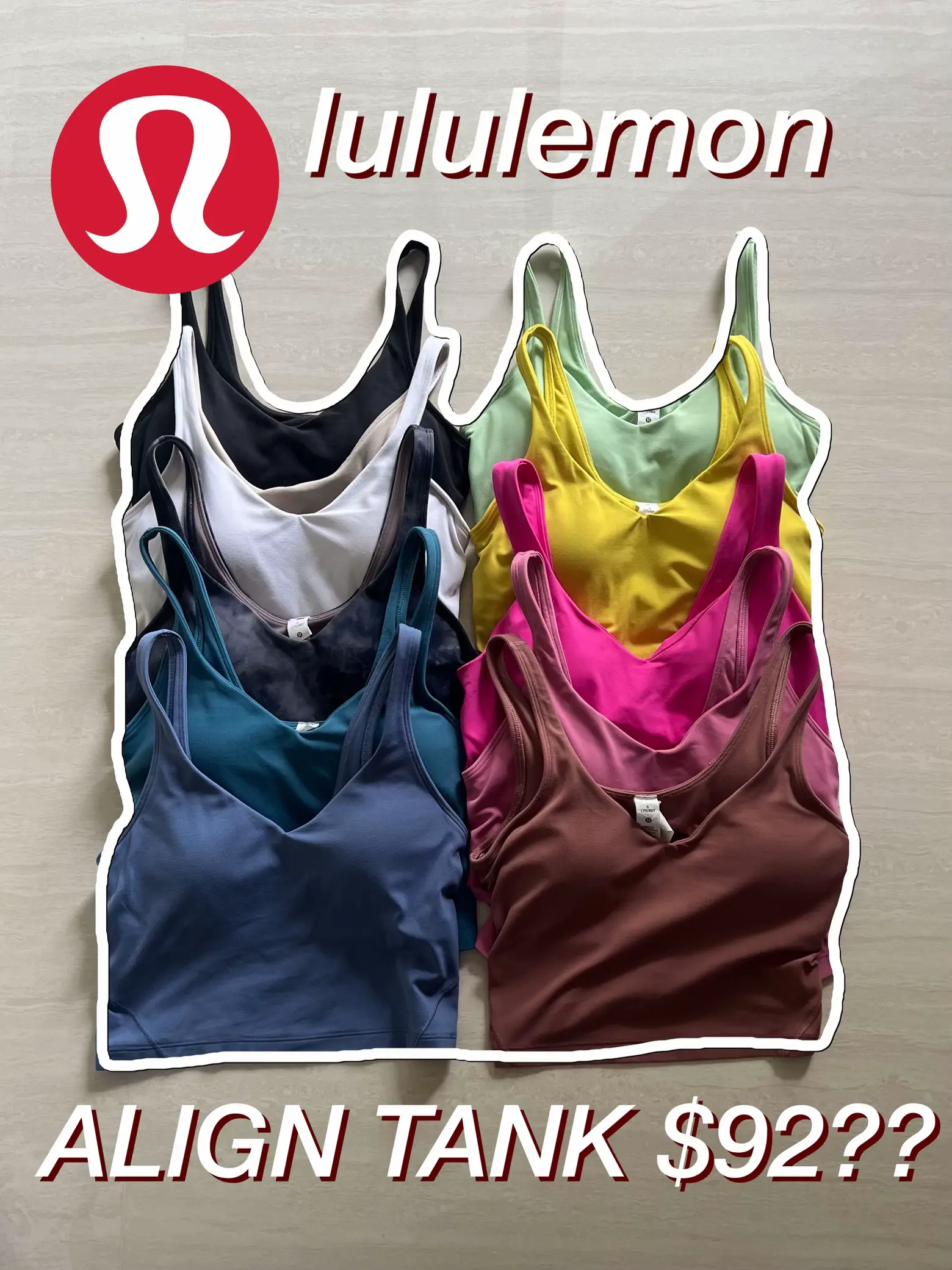 my lululemon align tank collection 🫣, Gallery posted by ✿ drew ✿