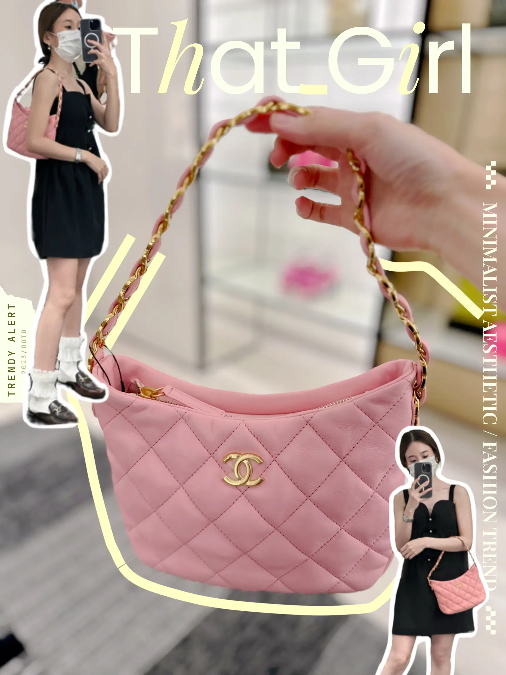 CHANEL Hobo 22K in pink💖, Gallery posted by Jannichcha