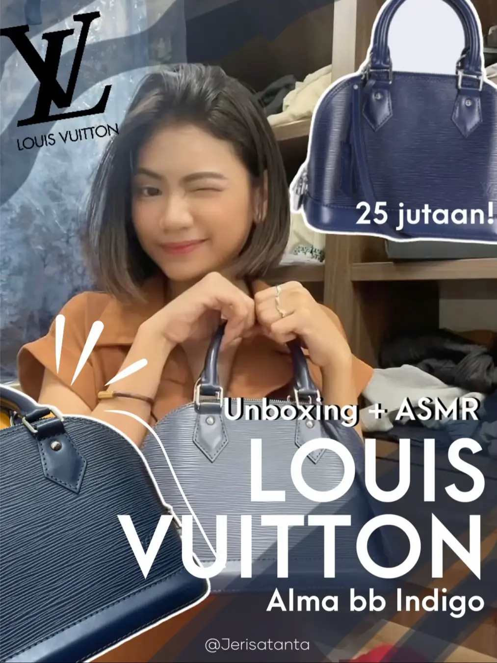 LOUIS VUITTON ALMA BB UNBOXING + ASMR !, Article posted by Jerisatanta