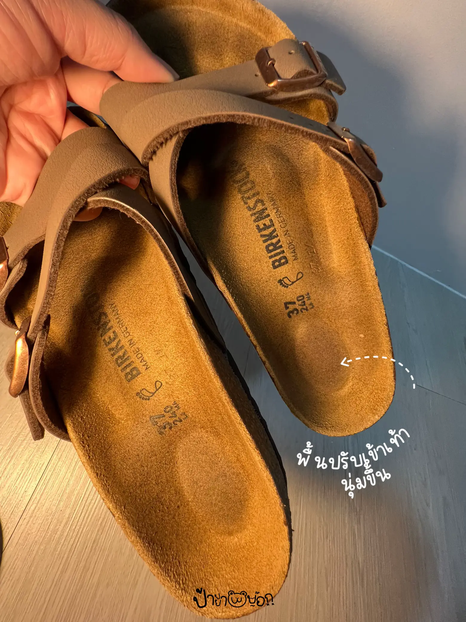 Mock birkenstock online sandals