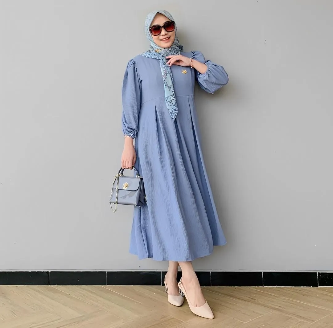 Ootd hijab dress casual hotsell