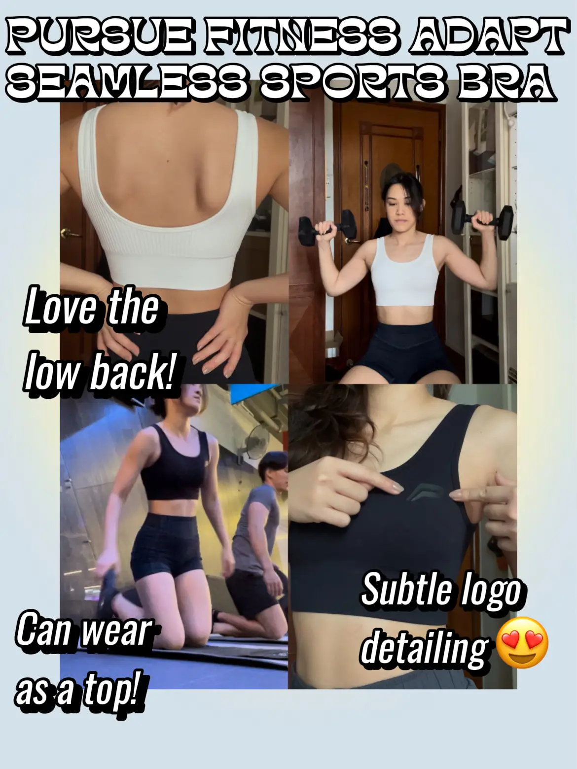 Pursue Fitness Womens Adapt Long Sleeve Crop Top (Subtle Grey)
